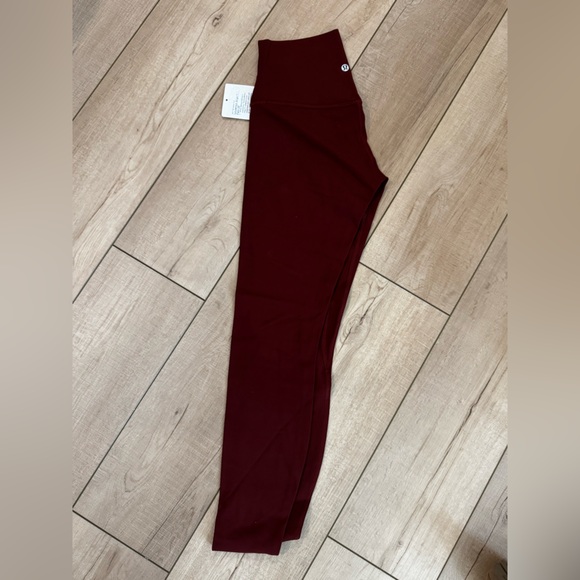 lululemon athletica Deep Red Leggings - Picture 2 of 3